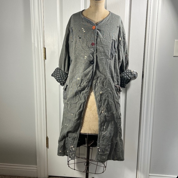 NEW! MAGNOLIA PEARL Leni Jacket with Paint - Picture 4 of 11